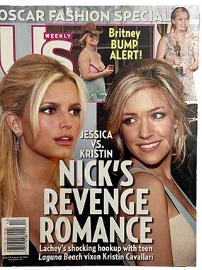 Vintage Us Weekly Issue 579 March 20, 2006 Cover Story Nick's Revenge Romance